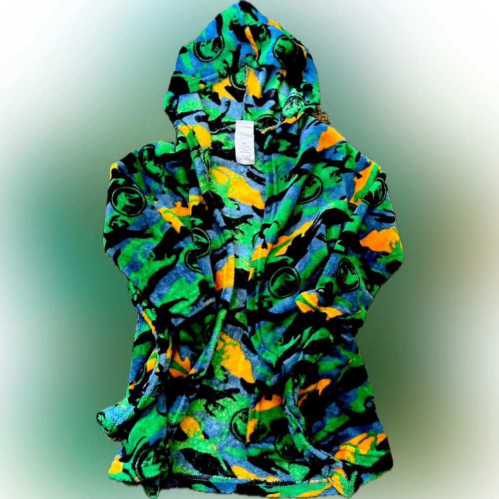 JURASSIC PARK | Little boys | 6 | Robe | dinosaur 🦖 | blue/green |
